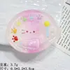 Accesorios de resina DIY de dibujos animados, plato de gato de color transparente, pinza para el pelo de gel de crema hecha a mano, bolsa para nevera, hebilla de zapato, venta al por mayor