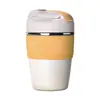 Copo de Água Fashionável Copo de Café com Duplo Canudo Copo Térmico de Aço Inoxidável 316 Copo Portátil para Carro Presente Publicitário Grande Capacidade