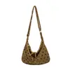 Bolso bandolera de diseño nicho de moda estilo coreano, bolso de mano casual de lunares de gran capacidad, bolso de hombro para mujer para el día a día