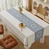 Mantel para Mesa de Café y Mesa de Comedor, PVC Impermeable y Resistente al Calor, Engrosado, Lavable, Resistente a Manchas, Nuevo Modelo 2026, Mantel Rectangular para Mesa