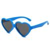 Nuevas Gafas de Sol Corazón de Durazno Dibujos Animados Personalizadas Ojo Amor Moda para Hombre y Mujer Estilo Europeo y Americano Estilo Coreano Gafas de Sol Anti-ultravioleta