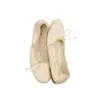 Uva ma mesmo estilo poá sapatilhas femininas bico redondo francês laço plano sapatos baixos boca rasa cetim rolo de ovo sapatos