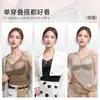 Camisola Francesa Sexy Encaje Ropa Interior Copa Fija Satén Copa Fija Transpirable Sensación Desnuda Hermoso Busto Pequeño Camisola Chaleco Mujer