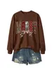 Amazon eBay loja independente moda casual feminina MERRY gravata borboleta estampa de leopardo xadrez com lantejoulas moletom transfronteiriço