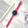 Pulseira de Relógio Fina de Silicone Gota d'Água Compatível com Samsung Huawei Watch GT7 GT6 18 20 22mm Pulseira Samsung