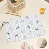 Jogos Americanos Estilo Ins à Prova d'Água, Resistentes a Óleo e Calor, Couro PVC, Jogos de Almoço Resistentes a Manchas para Mesas de Alunos do Ensino Fundamental, Disponíveis para Atacado