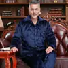 Conjunto de Pijama Espeso de Algodón con Forro Polar Transfronterizo para Mujeres Mayores, Ropa de Invierno Tallas Grandes para Mujeres de Mediana Edad y Mayores