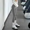 Pantalones de Yoga para Entrenamiento de Pilates y Deportes de Gimnasio para Mujer Cintura Alta Control de Abdomen Levantamiento de Cadera Leggings Tiburón Ropa de Yoga para Correr