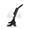 Accesorios para motocicleta son adecuados para Harley 883 modificado respaldo trasero de pasajero partido puntiagudo cojín trasero 04-22