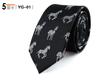 5 cm gravata estreita moda banquete boate yuppie tie navio âncora listra bolinhas flor fábrica tomada