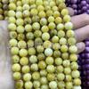 Divisão de cores otimizada Contas soltas Morgan Turmalina aquamarina otimizada Morgan segmentado semiacabado joias diy contas redondas