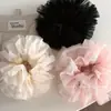Rosa Industria Pesada Encaje Estilo Princesa Serie Ballet Anillo para el Pelo Intestino Grueso Cuerda para el Pelo Cola de Caballo Dulce Accesorios para el Pelo de Tendón de Goma