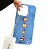 Jutian estilo ins divertido graffiti Apple adecuado para iphone16ProMax pareja colgante de funda de teléfono móvil