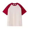 Camiseta raglán de hilo peinado doble 32s, camiseta cultural, camiseta publicitaria, uniforme de clase, uniforme de grupo, estilo para hombre, se puede imprimir o bordar