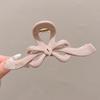 Pinza para el cabello acrílica de Corea del Sur para mujer, parte trasera de la cabeza, clip para el cabello, tocado, clip de perlas rojo de Internet, elegante clip de tiburón de amor