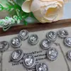 Caixa com Detalhes Naturais em Água Branca Multifacetada Acessórios Contas Espaçadoras Colar Pulseira Pulseira Acessórios DIY Caixa Mágica
