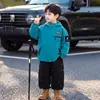 Jaqueta Infantil para Exterior, Novo Modelo Primavera e Outono 2026, Conjunto Esportivo de Outono para Crianças, Três em Um com Forro de Fleece