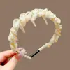 Colección de Diademas de Cabeza de Dientes para Niños y Adultos Impresionante Trenza de Calavera Alta Diadema Colores de Corte Pinza para el Cabello Antideslizante Accesorios para el Cabello