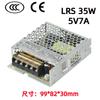 Fonte de Alimentação Chaveada de Saída Única Wangma Lrs Guangzhou Fonte de Alimentação para Impressora 5V Fonte de Alimentação Chaveada DC para LED Ultra-Fina
