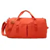 Bolsa de yoga estilo LULU com separação para itens secos e molhados, bolsa feminina para natação e fitness, bolsa de armazenamento para bagagem, bolsa de viagem de grande capacidade