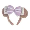 Tiara da Judy Headband Disney Headwear Infantil Parque de Diversões Coelho Chapéu de Policial Grampo de Cabelo Acessórios de Cabelo Periféricos Fofo para Meninas