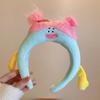 Diadema de Ratatouille Diadema Loca para Bebé Diadema Femenina Linda Divertida Creativa Muñeca de Dibujos Animados Diadema Pinza de Pelo Divertida