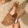 Exclusivo Transfronterizo 2025 Zapatillas de una sola pieza con suela gruesa para usar en exteriores Antideslizantes de Playa Sandalias Birkenstock para Hombres y Mujeres, Mismo Estilo para Parejas