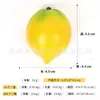 Ímãs de Geladeira Criativos e de Alta Qualidade em Formato de Frutas Realistas: Tomates Cereja, Limões, Romãs, Nêsperas, Fruta Pele de Cobra, Decorações de Frutas Mini