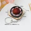 Chaveiro de Comida Simulada Teppanyaki Brinquedo de Comida Japonesa Pingente de Sopa Sopa de Miso Sopa de Costela de Porco Pingente Divertido de Comida