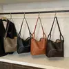 Bolso de Hombro para Mujer, Bolso Tote de Gran Capacidad, Estilo Perezoso de Viaje, Ligero, Lujo, Superficie Suave, Bolso Cubo Versátil