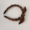 Diadema Retro de Lunares con Lazo y Dientes para Otoño Temprano, Diadema Antideslizante para Lavado de Cara, Pinza de Tiburón Versátil Coreana para el Cabello, Accesorio para el Cabello