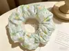 Goma para el pelo elegante de fábrica para niña, scrunchie coreano estilo perezoso, liga para el pelo de gasa, cuerda para el pelo, scrunchie