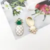 1 Joyería DIY Aleación Esmalte Oso Luna Colgante Dibujos Animados Collar Pendientes Llavero Accesorios Venta al por Mayor