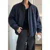 E-commerce Transfronteiriço Nova Jaqueta Casual Masculina Esportes ao Ar Livre Solta Tamanho Plus Gola Alta Jaqueta Roupa de Trabalho Masculina