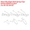 Adecuado para H1 H3 H4 H7 portabombilla de faro de coche clip de resorte hebilla 5ZHSFULLKIT