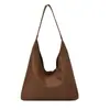 Moda Europea y Americana Patrón Tejido Versión Coreana 2025 Nuevo Otoño Tendencia Versátil Elegante Bolso de Hombro Único Tote Transfronterizo