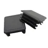 Fabricantes producen tubo cuadrado tubo de acero inoxidable tapón de plástico cabeza de tapón tapón interior cubierta exterior cabeza pie de mesa y silla tapón de plástico