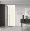Porta de Concierge Moderna para Quarto Interno Conjunto Simples de Placa Composta Branca Placa de Camadas Múltiplas Porta de Madeira Pintada Sem Tinta à Prova de Som