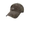 Gorra de Béisbol de Algodón Puro con Ala Ancha, Gorra de Pato Adelgazante para la Cara, Sombrero Estilo Coreano, Bordado, Simple y Versátil con un Ala Grande