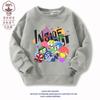 Suéter de cuello redondo para niño y niña del equipo de servicio secreto de inside out2 de comercio exterior transfronterizo