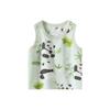 Chaleco de Bebé Verano Algodón Puro Estilo Delgado Protección de Vientre Recién Nacido Ropa Interior Top Camisola Unisex Ropa de Verano para Niños