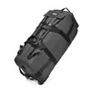 Mochila con Ruedas Impermeable de Gran Capacidad, Bolsa de Viaje Portátil para Exteriores, Mochila de Montañismo, Bolsa de Equipaje Plegable, Bolsa de Viaje