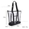 Nueva Bolsa de Playa Portátil de PVC Bolsa de Almacenamiento para Exteriores Bolsa de Hombro a Prueba de Polvo para Ropa de Camping al Aire Libre Bolsa de Almacenamiento para la Playa