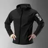 Chaqueta Deportiva Transfronteriza para Hombre, Cortavientos de Otoño, Resistente al Viento, Top de Entrenamiento, Ropa para Correr, Impermeable, de Secado Rápido, para Exteriores, Ciclismo y Montañismo