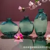 Vaso de Vidro Colorido Fresco Nórdico Vaso Pequeno Criativo para Mesa de Escritório Luxo Leve Simples Garrafa de Aromaterapia Fabricante Venda no Atacado