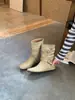 Versión coreana de las nuevas botas de tacón alto de estilo retro coreano con punta redonda para mujer, otoño 2026, botines casuales versátiles para mujer