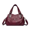 Bolsa Feminina, Novo Estilo Transfronteiriço, Bolsa de Ombro e Transversal Elegante e Versátil para Mães de Meia-Idade e Idosas, Pequena Bolsa de Mão