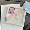 Correa de Reloj de Cadena con Cuentas de Flor de Loto de Vidrio Adecuada para Apple 10 S11 Samsung Huawei Gt6 Fit5 Xiaomi Redmi Pulsera