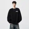 Sudadera Pesada Estilo Americano con Estampado de Diablo Cuello Redondo para Hombres y Mujeres, Nueva Marca de Moda Suelta Casual Pullover para Primavera y Otoño