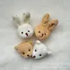Muñeca de peluche de dibujos animados japoneses accesorios de cabeza de oso de peluche bolsa ropa ropa sombrero cabeza grande accesorios de cabeza de oso en stock venta al por mayor